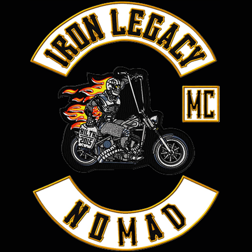 Iron Legacy MC Colors Back Set